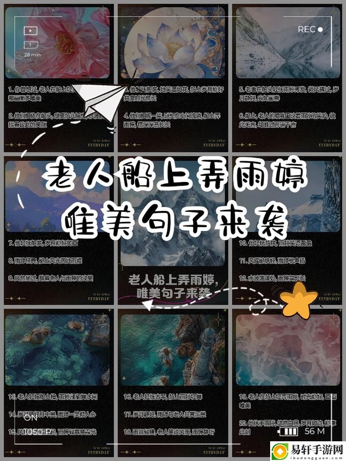  揭示情感深处：老人船上弄雨婷最经典的一句