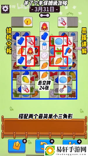 羊了个羊3.31关卡怎么过 3月31日攻略最新图解