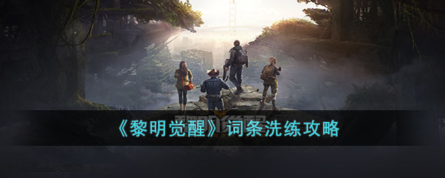 黎明觉醒词条洗练攻略