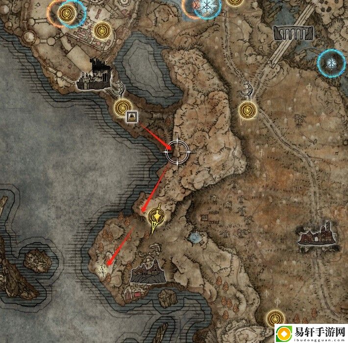 艾尔登法环dlc眺望镇墓地的幽影树碎片获得