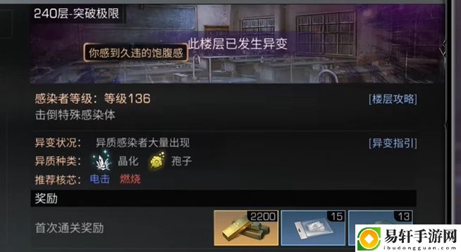 明日之后辐射诡楼240层攻略 辐射诡楼240层通关打法推荐