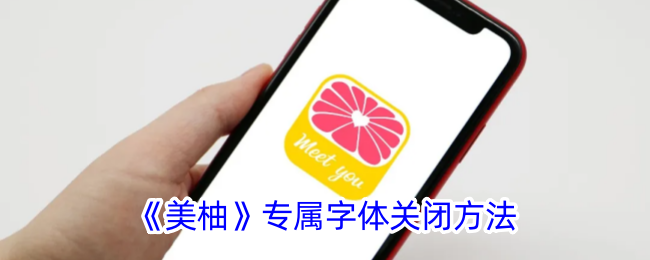 美柚专属字体关闭方法