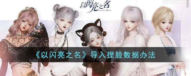 以闪亮之名导入捏脸数据办法