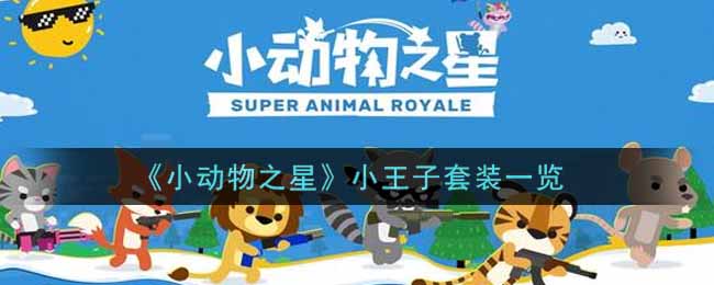小动物之星小王子套装一览