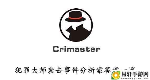 犯罪大师袭击事件分析案答案一览