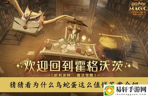 哈利波特魔法觉醒猜猜看为什么鸟蛇蛋这么值钱答案介绍