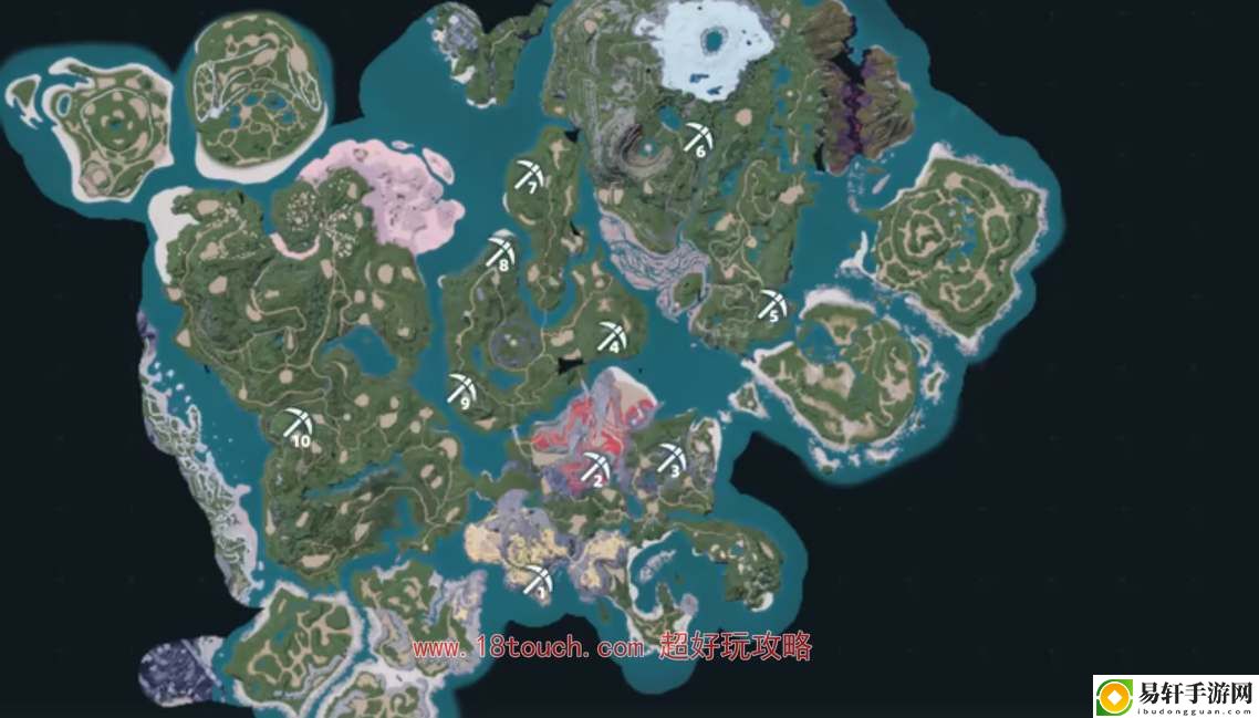幻兽帕鲁金属矿石采集分布图一览