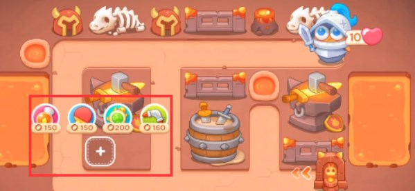 保卫萝卜4饿龙传说52关攻略 饿龙传说第52关图文通关流程