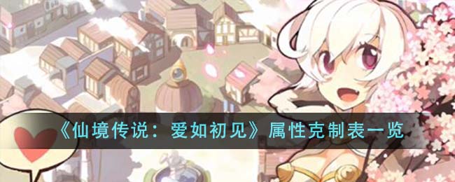 仙境传说：爱如初见属性克制表一览