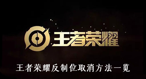 王者荣耀反制位取消方法一览