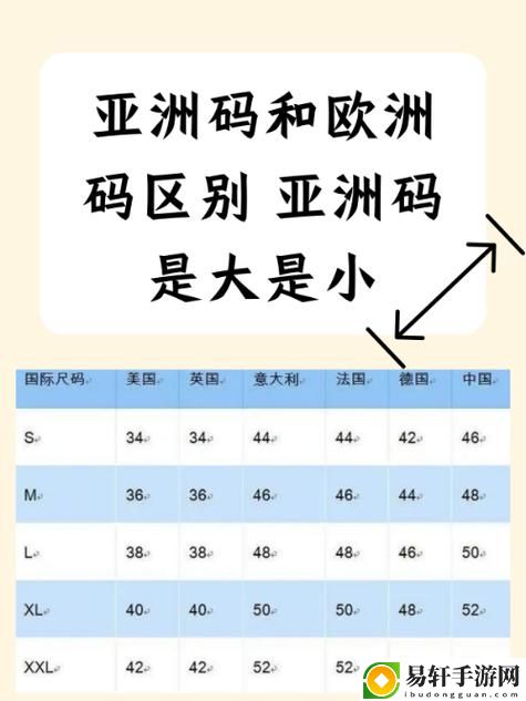  理解亚洲一码和欧洲二码的尺码区别的关键要素