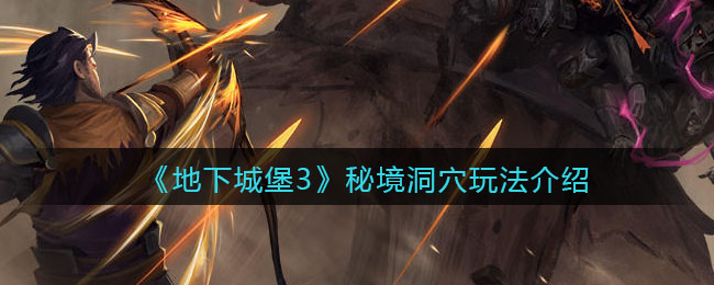 地下城堡3：魂之诗秘境洞穴玩法介绍