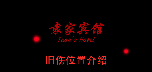 袁家宾馆旧伤位置介绍